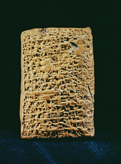 Keilschrifttafel (Ton) von Sumerian